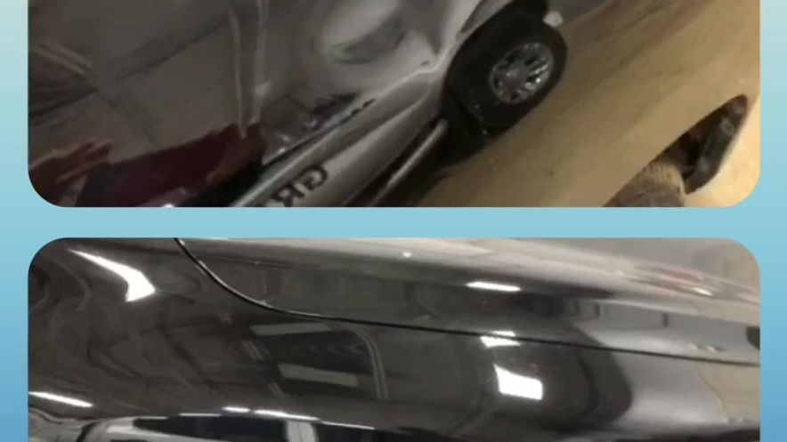 Infiniti Fender Dent